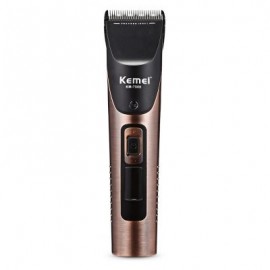 Kemei KM - 7500 Electric Hair Clipper Rechargeable LCD Cordless Adjustable Trimmer Kit (CH