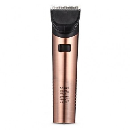 Kemei KM - 7500 Electric Hair Clipper Rechargeable LCD Cordless Adjustable Trimmer Kit (CH