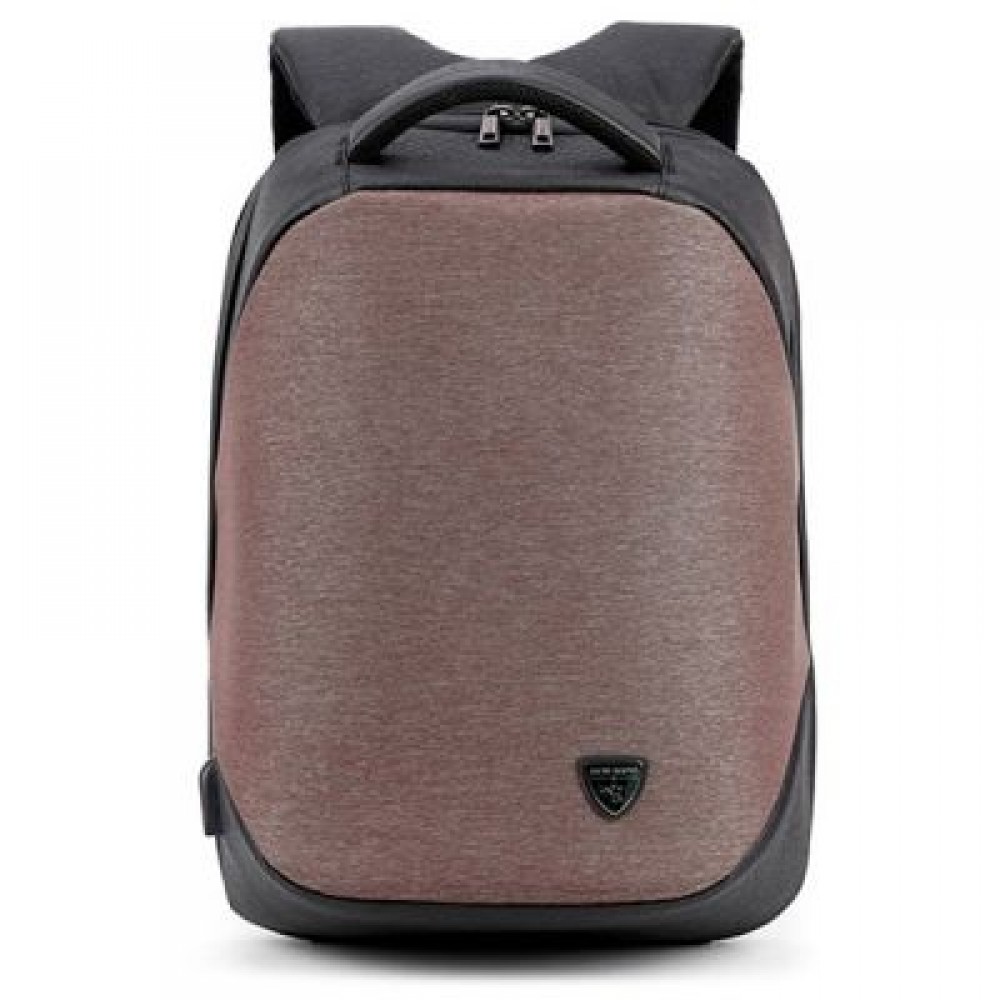Anti-theft Business Backpack with USB Charging Port (RUST)