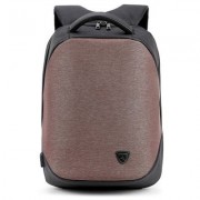 Anti-theft Business Backpack with USB Charging Port (RUST)