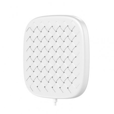Baseus BSWC - P13 Fast Wireless Charger Woven Leather Charging Pad 10W (WHITE)