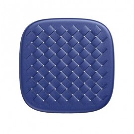 Baseus BSWC - P13 Fast Wireless Charger Woven Leather Charging Pad 10W (BLUE)