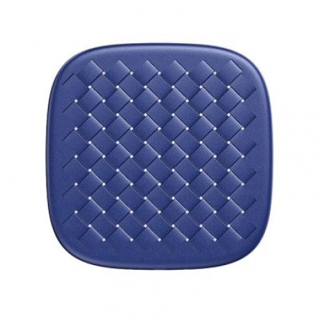 Baseus BSWC - P13 Fast Wireless Charger Woven Leather Charging Pad 10W (BLUE)
