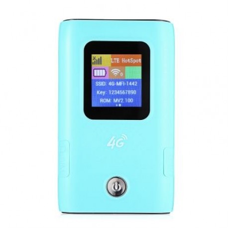 K13 4G Wireless Router Data Terminal High-speed WiFi Hotspot (AZURE)