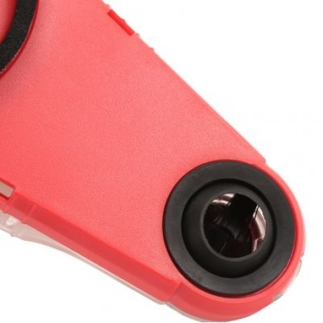 DL - 1 Drill Dust Collector with Laser Level for Picture Hanging (RED)