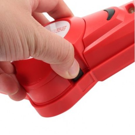 DL - 1 Drill Dust Collector with Laser Level for Picture Hanging (RED)