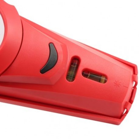 DL - 1 Drill Dust Collector with Laser Level for Picture Hanging (RED)