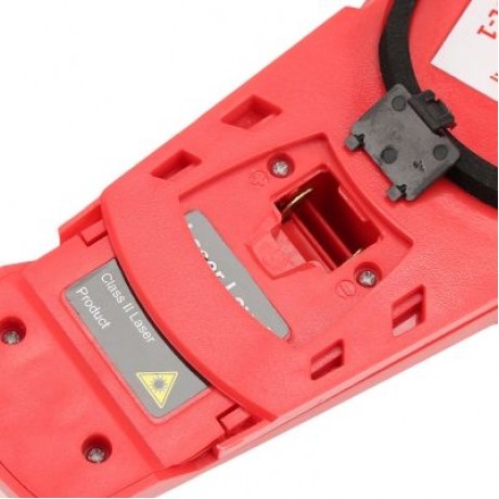 DL - 1 Drill Dust Collector with Laser Level for Picture Hanging (RED)