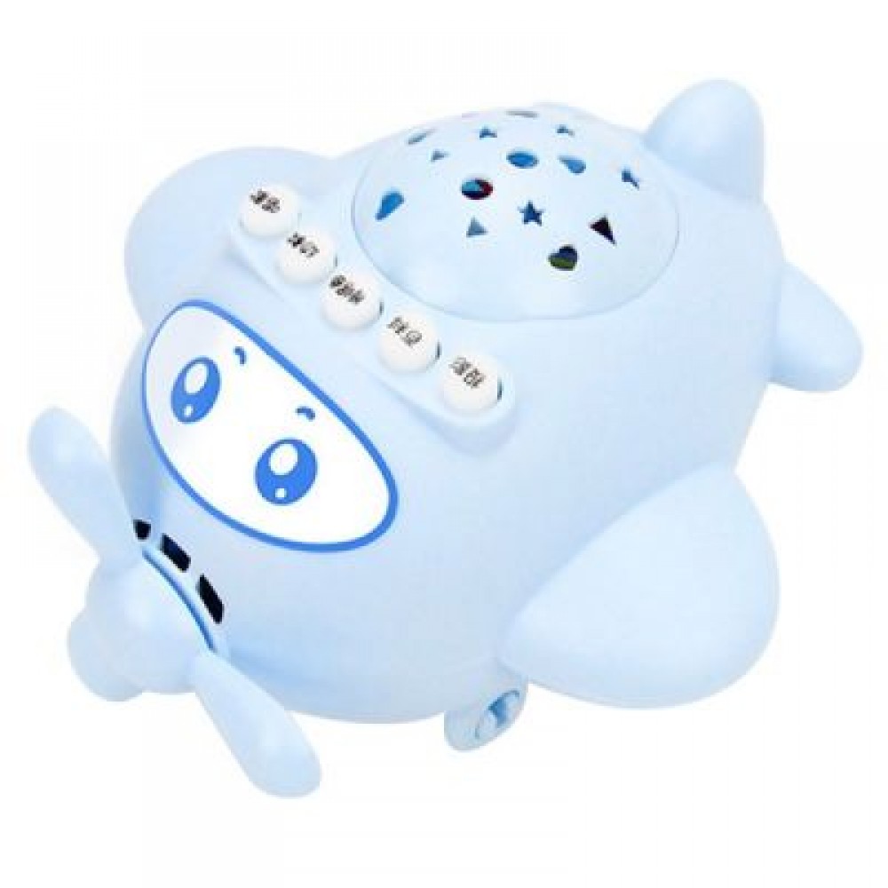 Multifunctional Story Machine Children Early Education Machine (LIGHT SKY BLUE)