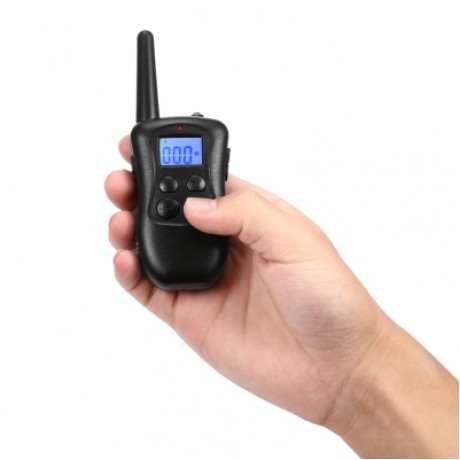 998DA Rechargeable Remote Dog Training Collar 190m Range  (BLACK)