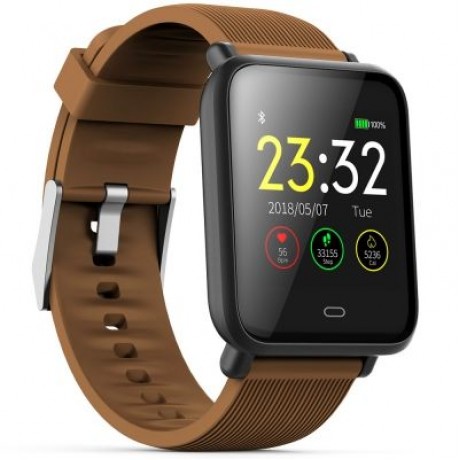 Q9 Colorful Screen Waterproof Sports Smart Watch for Android / iOS with Heart Rate Monitor