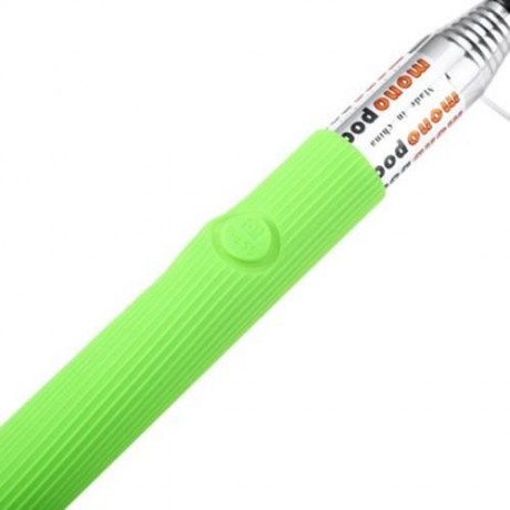 Z07 - 5S 3.5MM USB CABLE CONNECTION EXTENDABLE SELF PORTRAIT SELFIE HANDHOLD STICK MONOPOD