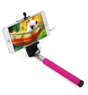Z07 - 5S 3.5MM USB CABLE CONNECTION EXTENDABLE SELF PORTRAIT SELFIE HANDHOLD STICK MONOPOD