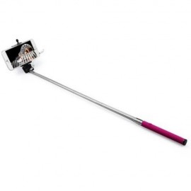 Z07 - 5S 3.5MM USB CABLE CONNECTION EXTENDABLE SELF PORTRAIT SELFIE HANDHOLD STICK MONOPOD