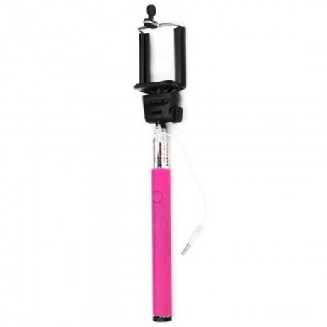 Z07 - 5S 3.5MM USB CABLE CONNECTION EXTENDABLE SELF PORTRAIT SELFIE HANDHOLD STICK MONOPOD