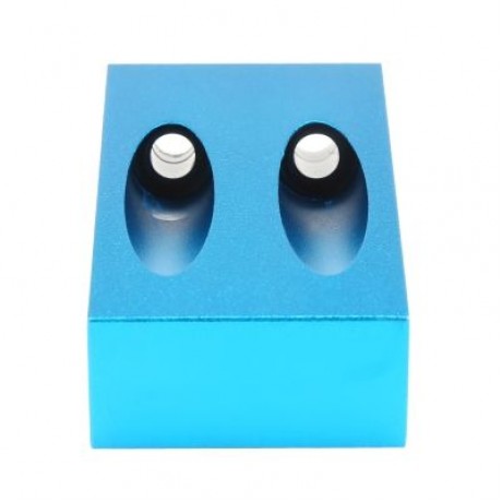 Woodworking Tools 6 / 8 / 10mm Angle Drilling 15 Degree Oblique Hole Locator (BLUE)