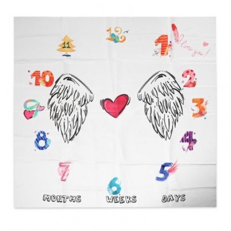 Newborn Baby Photo Blanket Creative Photography Background Cloth (MULTI)
