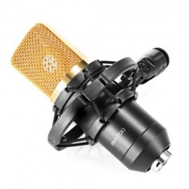 LEIHAO BM - 700 CONDENSER STUDIO SOUND RECORDING MICROPHONE (BLACK)