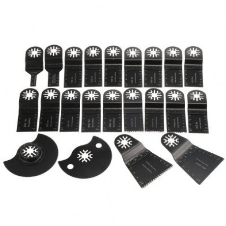 22PCS Electrical Grinding Machine Accessories Saw Blades (BLACK)
