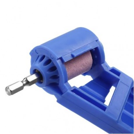 Portable Grinding Machine Electric Drill Adapter Hardware Tool (BLUE)