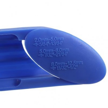 Portable Grinding Machine Electric Drill Adapter Hardware Tool (BLUE)