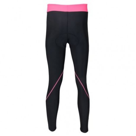 XINTOWN Quick-dry Zipper Cycling Tights Pants with Cushion for Women (CARNATION PINK)