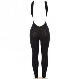Scoop Neck Sleeveless Backless Bodycon Jumpsuit Women Yoga Clothes  (BLACK)