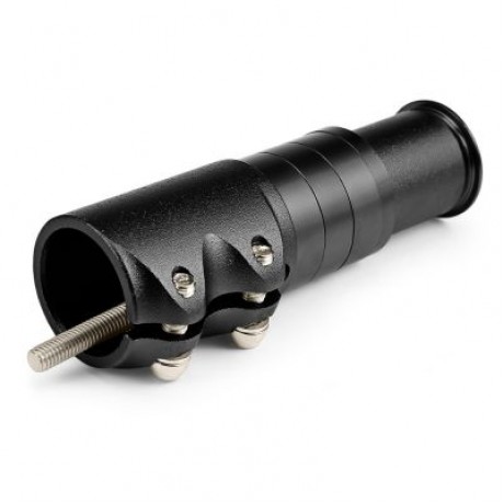 Deemount Bicycle Stem Increased Tube Extend Handlebar Heighten Bike Front Fork (BLACK)