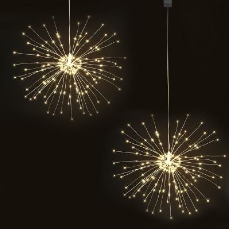 LH - BOM - YHD150WW 150-LED Dimmable Starburst String Lamp for Lighting / Decor (WARM WHIT