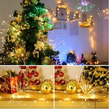 LH - BOM - YHD150WW 150-LED Dimmable Starburst String Lamp for Lighting / Decor (WARM WHIT