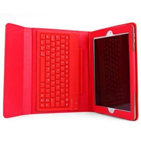 KB - 6119 SILICON BLUETOOTH 3.0 KEYBOARD FOLDING PU LEATHER CASE COVER WITH STAND HOLDER C