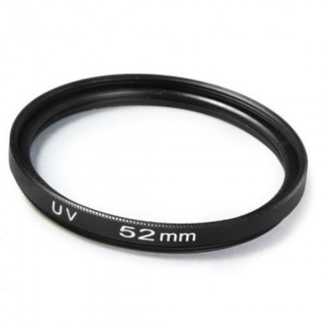 52MM CAMERA UV PROTECTION FILTER LENS FOR CANON NIKON SONY (BLACK)