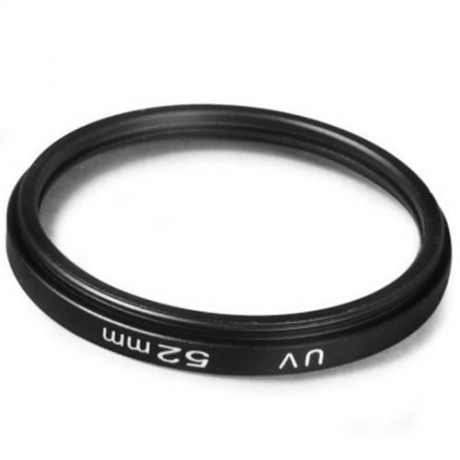 52MM CAMERA UV PROTECTION FILTER LENS FOR CANON NIKON SONY (BLACK)