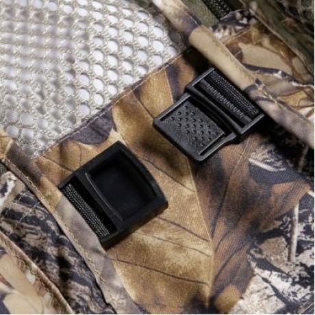 LEO 27913 - FC Outdoor Fishing Hunting Mesh Vest with Multiple Pockets (KHAKI)