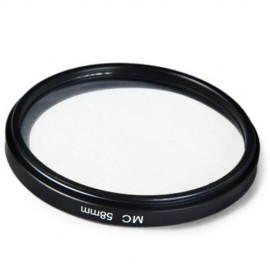 58MM MC UV MULTI-COATED ULTRA-VIOLET FILTER PROTECTOR FOR SONY CANON DSLR CAMERA (BLACK)