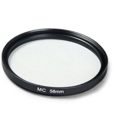58MM MC UV MULTI-COATED ULTRA-VIOLET FILTER PROTECTOR FOR SONY CANON DSLR CAMERA (BLACK)
