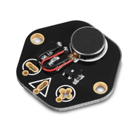 landa tianrui LDTR - M010 Mini Flat Vibrating Motor DC Motor for Arduino (BLACK)