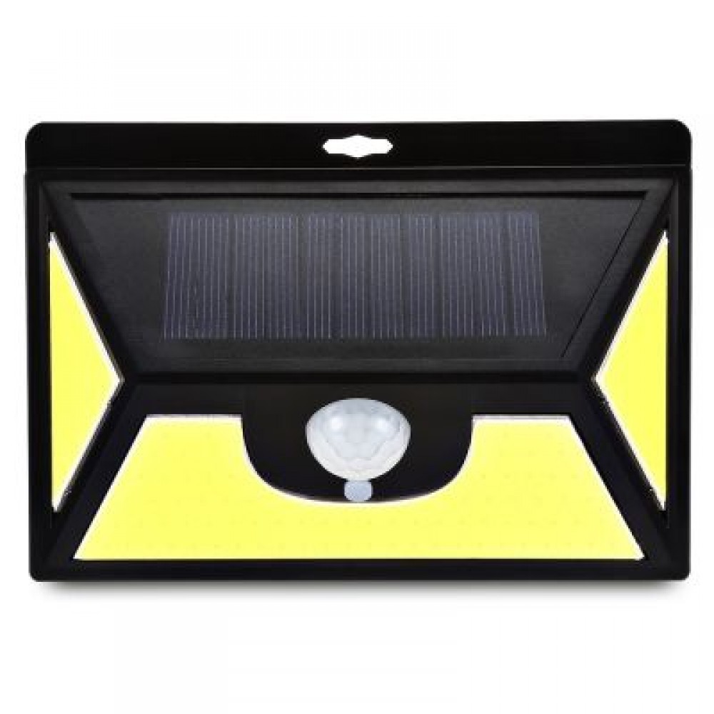 COB102 102 LEDs Solar Motion Sensor Wall Light IP65 Waterproof for Outdoors  (MULTI-A)