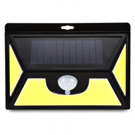 COB102 102 LEDs Solar Motion Sensor Wall Light IP65 Waterproof for Outdoors  (MULTI-A)