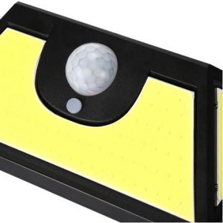 COB102 102 LEDs Solar Motion Sensor Wall Light IP65 Waterproof for Outdoors  (MULTI-A)