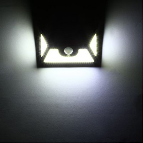 COB102 102 LEDs Solar Motion Sensor Wall Light IP65 Waterproof for Outdoors  (MULTI-A)