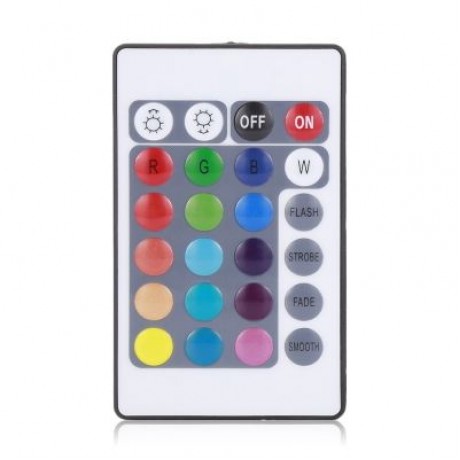 USB Rechargeable LED Egg Shape Night Light with Remote Control for Bedroom (WHITE)