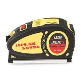 Multipurpose Laser Level Measuring 5.5m Standard and Metric Tape Ruler Tool (MULTI)