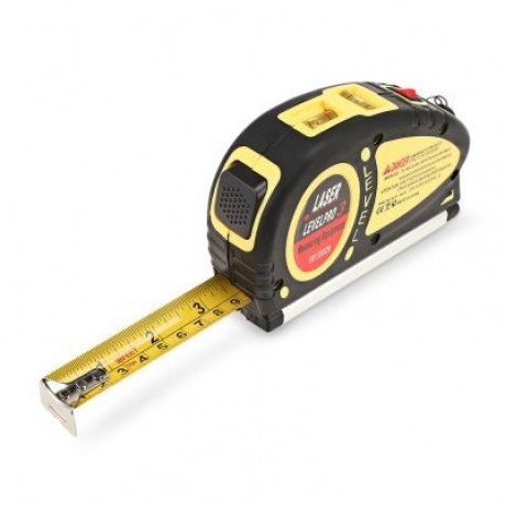 Multipurpose Laser Level Measuring 5.5m Standard and Metric Tape Ruler Tool (MULTI)
