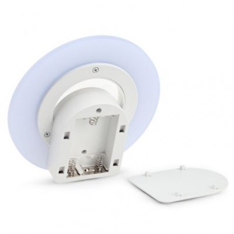 Intelligent Sensor Human Body Light Induction Wall Lamp Simple Round LED 80LM (BEE YELLOW)