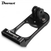 Deemount Bicycle Aluminum Computer Holder Bike Stopwatch Mount (BLACK)