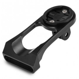 Deemount Bicycle Aluminum Computer Holder Bike Stopwatch Mount (BLACK)