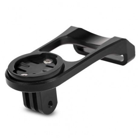 Deemount Bicycle Aluminum Computer Holder Bike Stopwatch Mount (BLACK)
