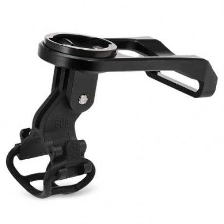 Deemount Bicycle Aluminum Computer Holder Bike Stopwatch Mount (BLACK)