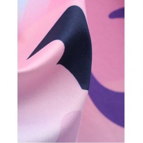 Bat and Star Print Halloween Skirt (MULTI)